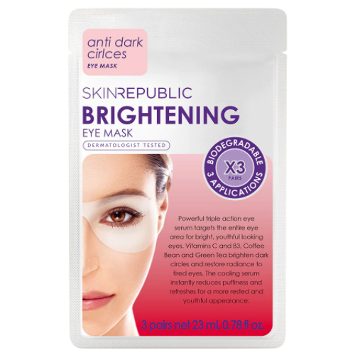Skin Republic - Brightnening Eye Mask (3 Pairs)