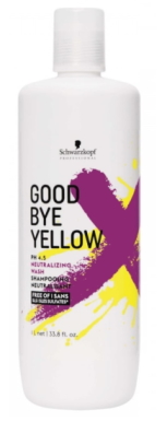 Schwarzkopf Goodbye Yellow Shampoo 1L