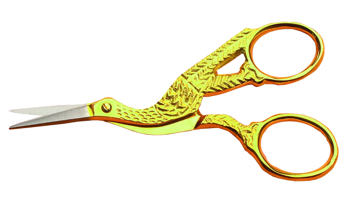 Hive Stork Scissors (Gold)