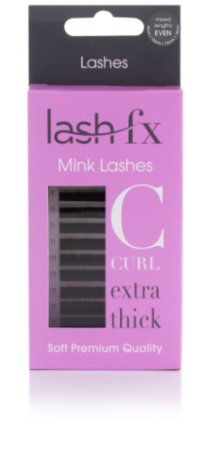 Mink Lashes - Mixed Tray (Even) C Curl