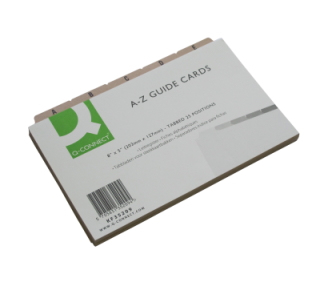Index Box A-Z Index Cards
