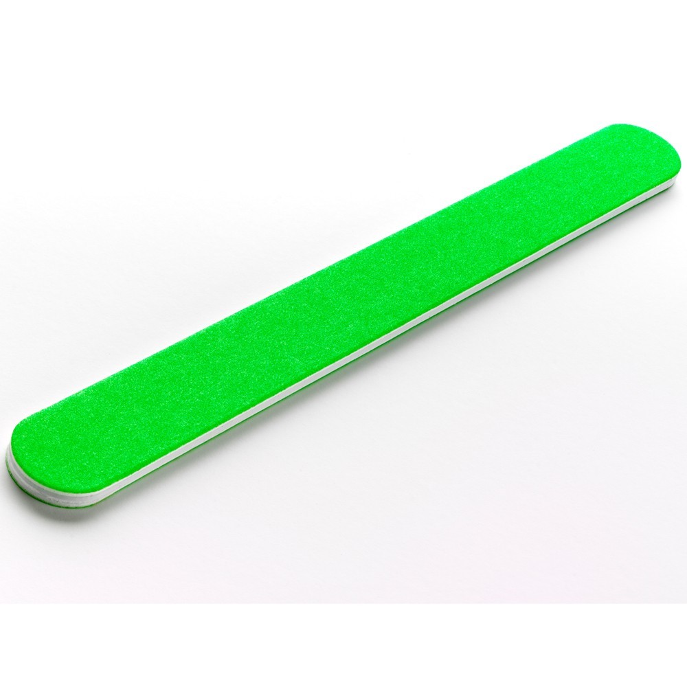 The Edge 7" Neon Green Nail File 240/240