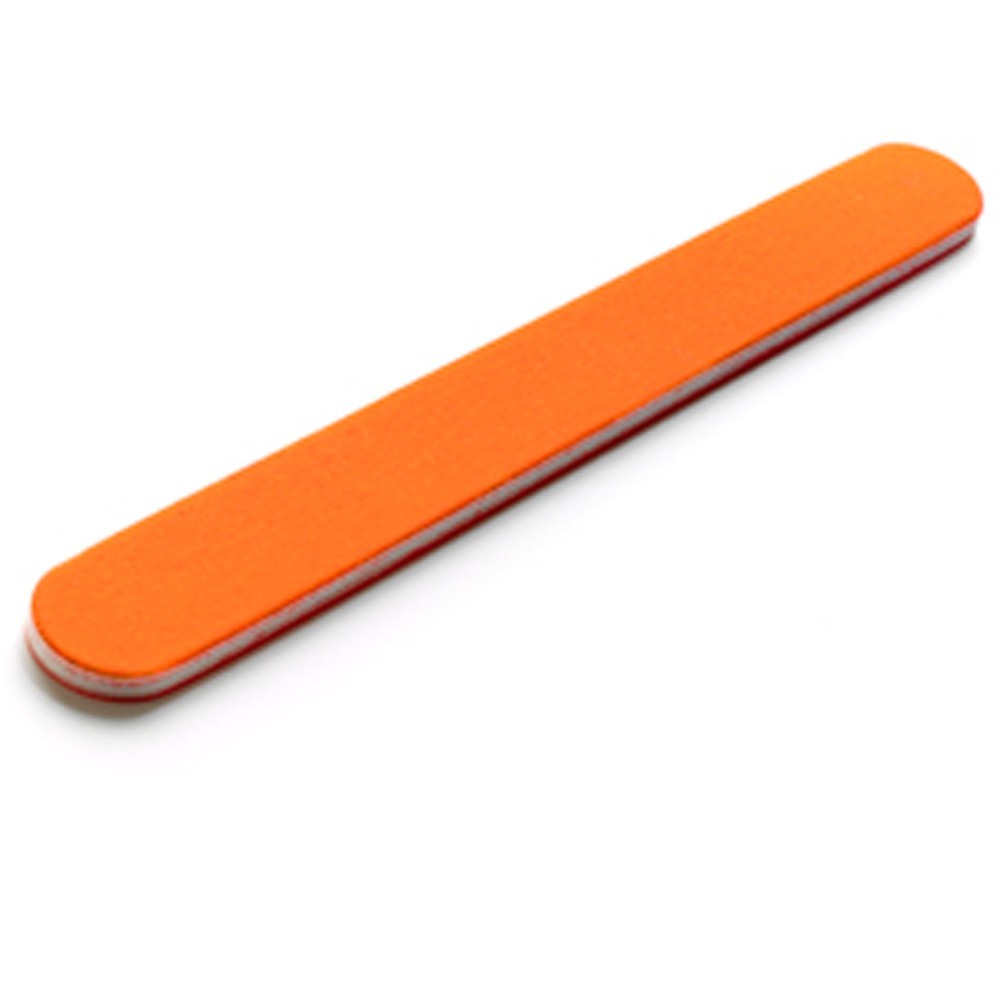 The Edge 7" Neon Orange Nail File 180/180