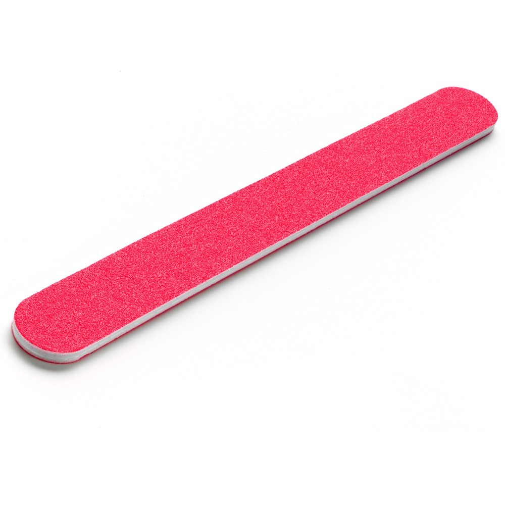 The Edge 7" Neon Red Nail File 100/100