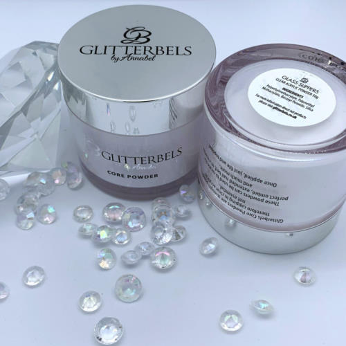 Glitterbels Core Acrylic Powder - Glass Slippers