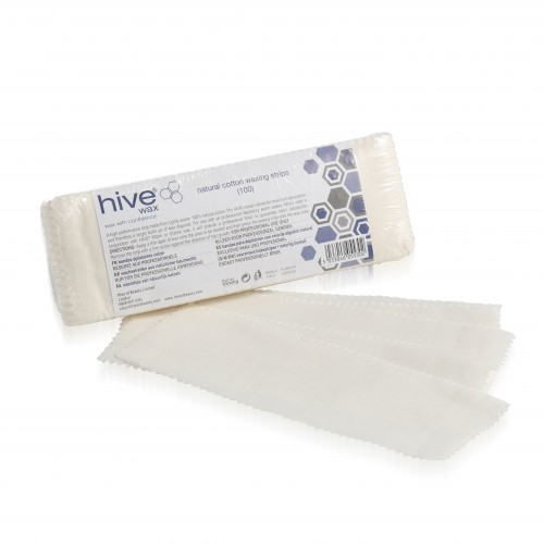 HIVE Natural Cotton Waxing Strips