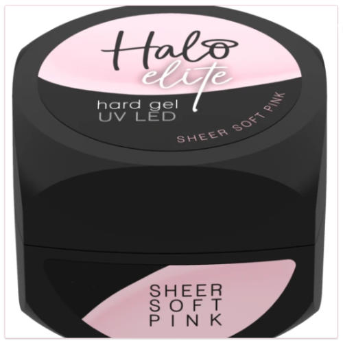 Halo Elite Hard Gel Sheer Soft Pink 15g