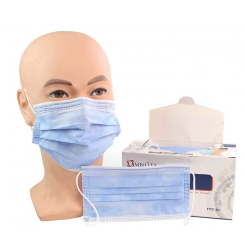 Premium Blue IIR Face Masks - Box 50