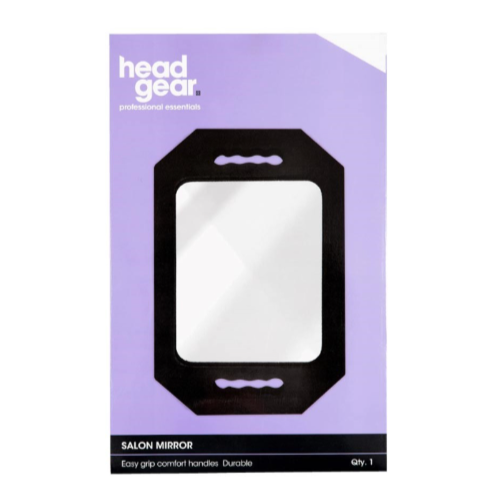 Head Gear Black Foam Mirror