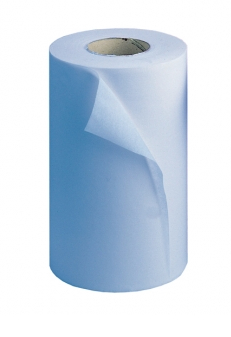 10" Blue Wiper Roll Essential