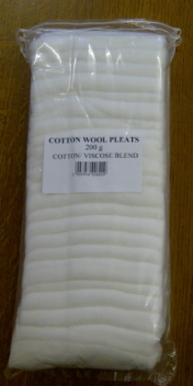 Cotton Wool Pleats 200g