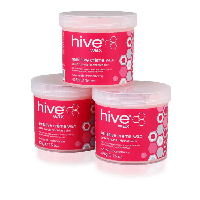 Hive Sensitive Creme Wax 3 Pack (425g x 3)