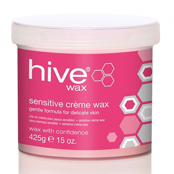 Hive Sensitive Creme Pink Wax (425g)