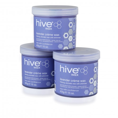 Hive Lavender Creme Wax (425g) 3 Pack