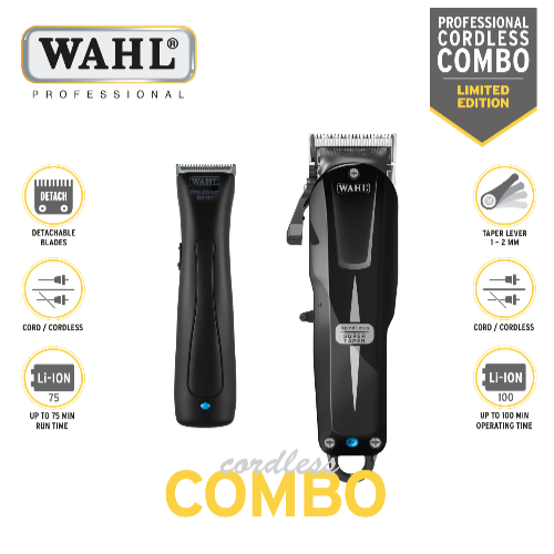 WAHL Limited Edition Super Taper & Beret Cordless Kit