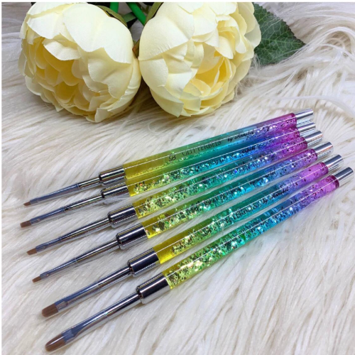 Glitterbels Rainbow Brush Set (6 Brushes)