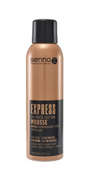 Sienna X Express Q10 Self Tan Tinted Mousse (200ml)