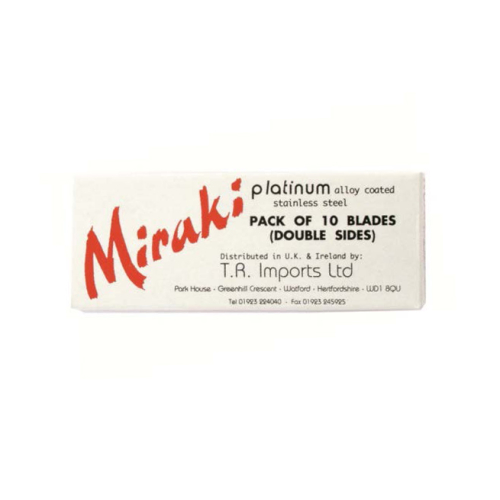 Miraki Bouble Sided Razor Blades (10 Pck)