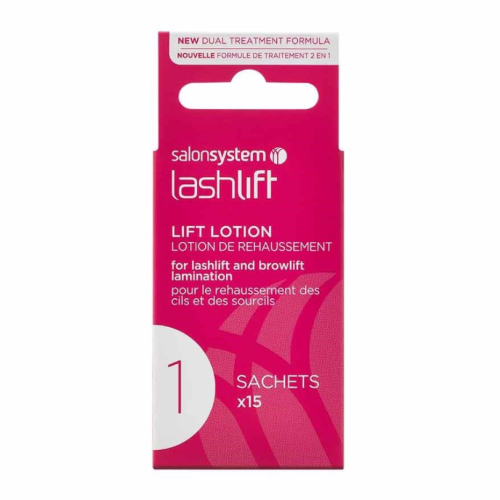Salon System Lash/Brow Lift Lotion (15 Sachets)