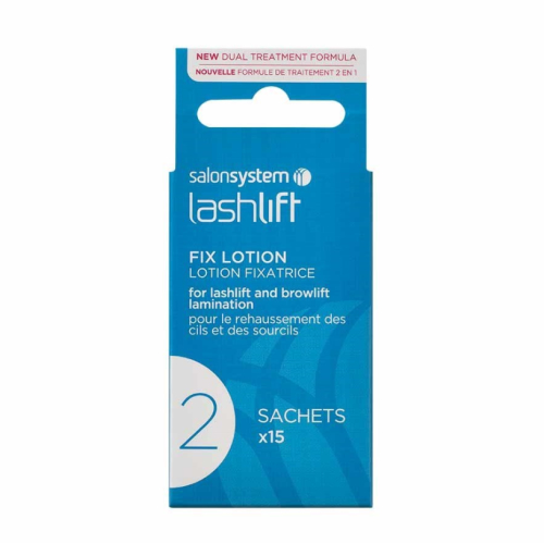 NEW Salon System Lash/Brow Fix Lotion (15 Sachets)