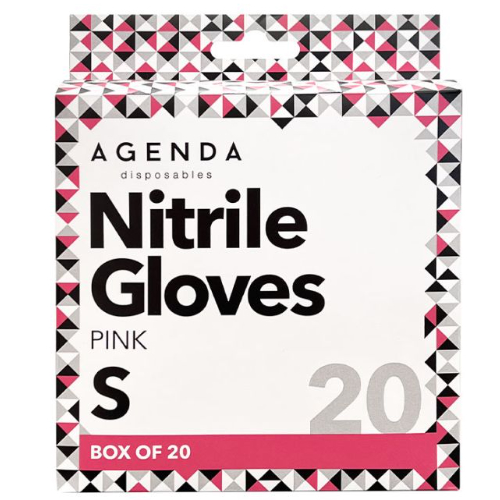 Nitrile Gloves UltraFlex Pink Small x 20 Pairs