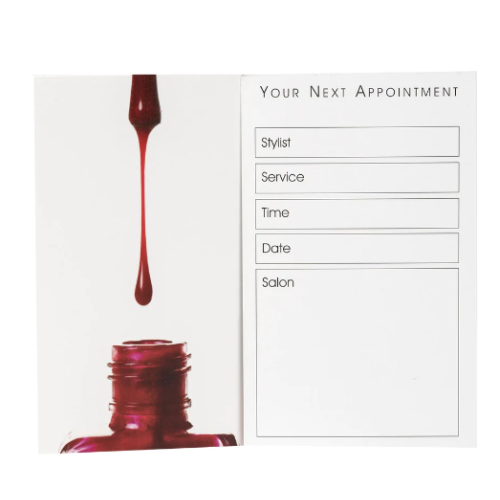 Appointment Cards (Varnish & Brush)