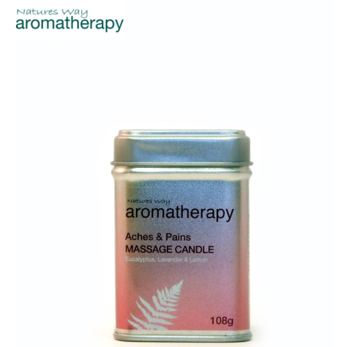 AROMA MASSAGE CANDLES - ACHES & PAINS 108G