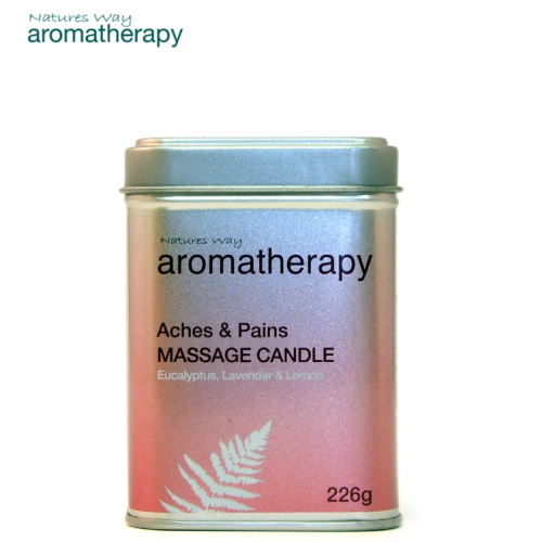 AROMA MASSAGE CANDLES - ACHES &  PAINS 226G