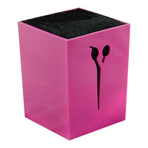 DMI Cube Scissor Holder - Fuchsia