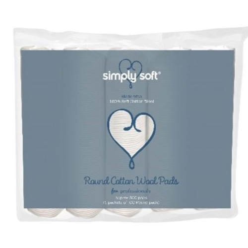 Simply Soft 500's Cosmetic Pads