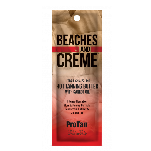 Pro Tan Beaches & Creme Sizzling Hot Tanning Butter 22ml