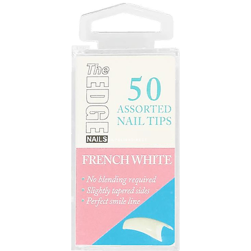 The Edge French White Tips Size 2 (50)