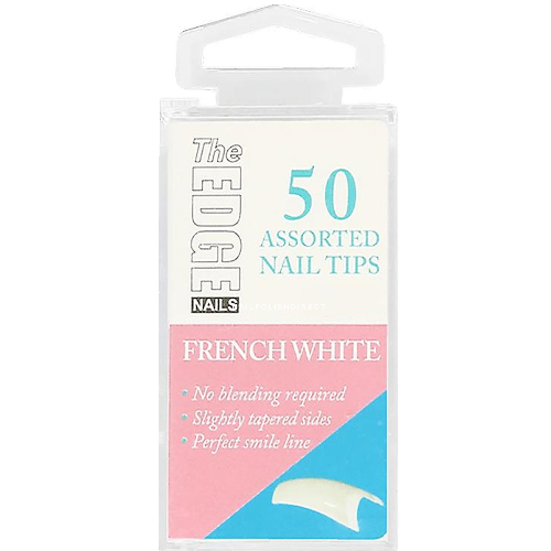 The Edge French White Nail Tips Size 3 (50)