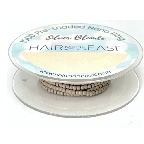 Hair Made Easi - Pre Loaded Nano Rings - Silver Blonde