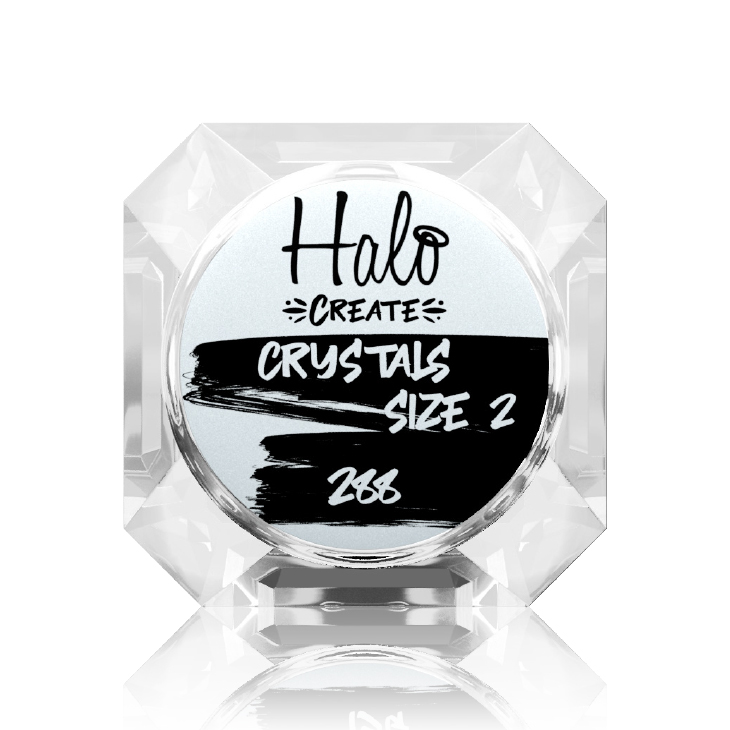 Halo Create Nail Art Crystals Size 2