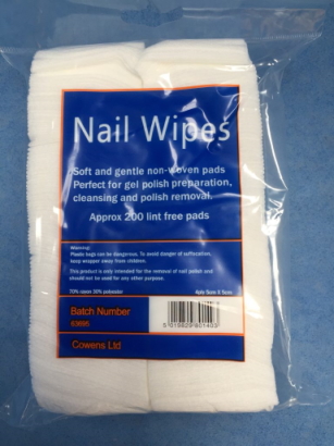 Nail Wipes x200 Pack