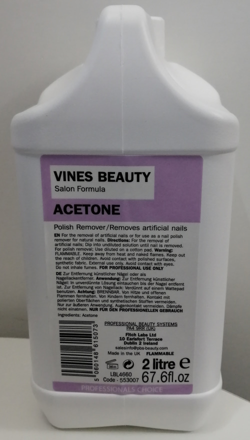 Vines Beauty Acetone 2L
