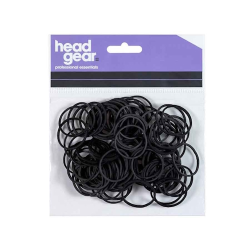 Head Gear Black Elastic Bands