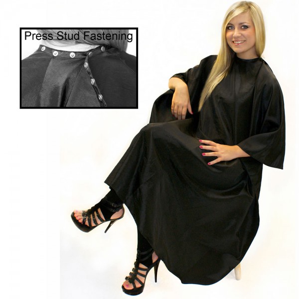 Unisex Gown Black (Poppers)