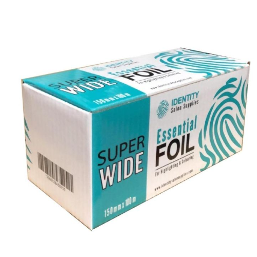 Identity Super Wide Foil 150mm x 100m - Silver