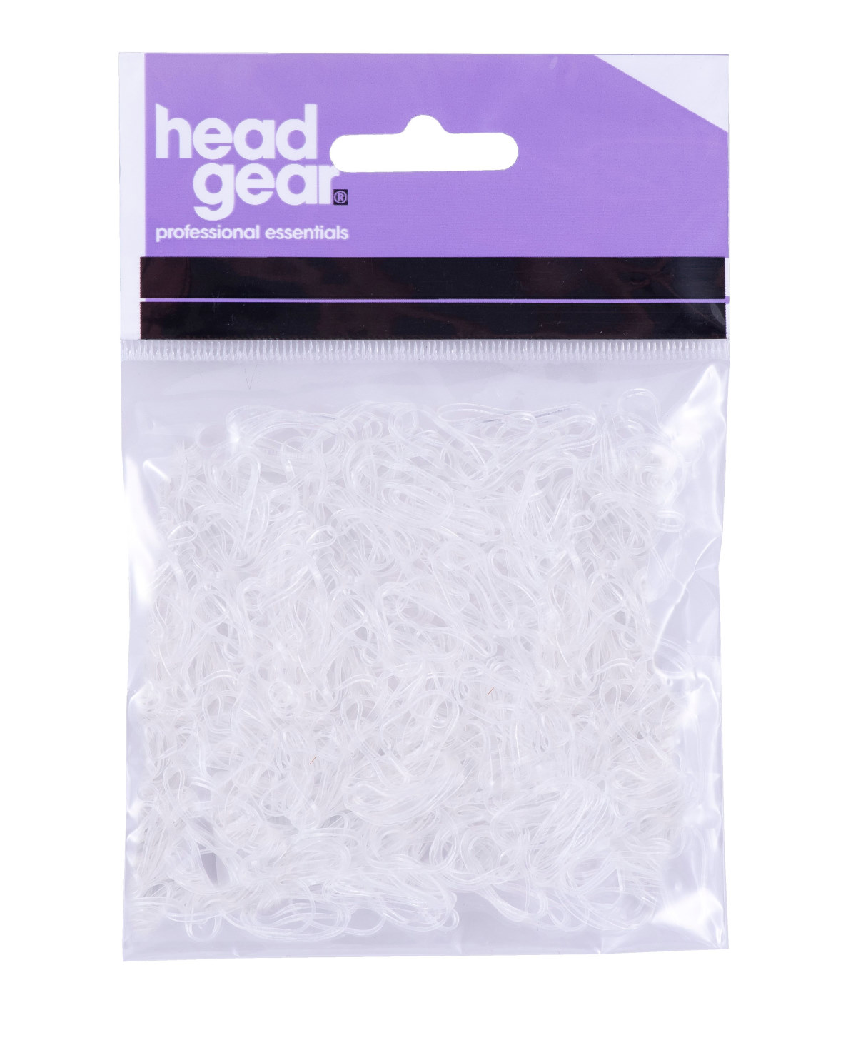 Head Gear Clear Elastic Bands (500)