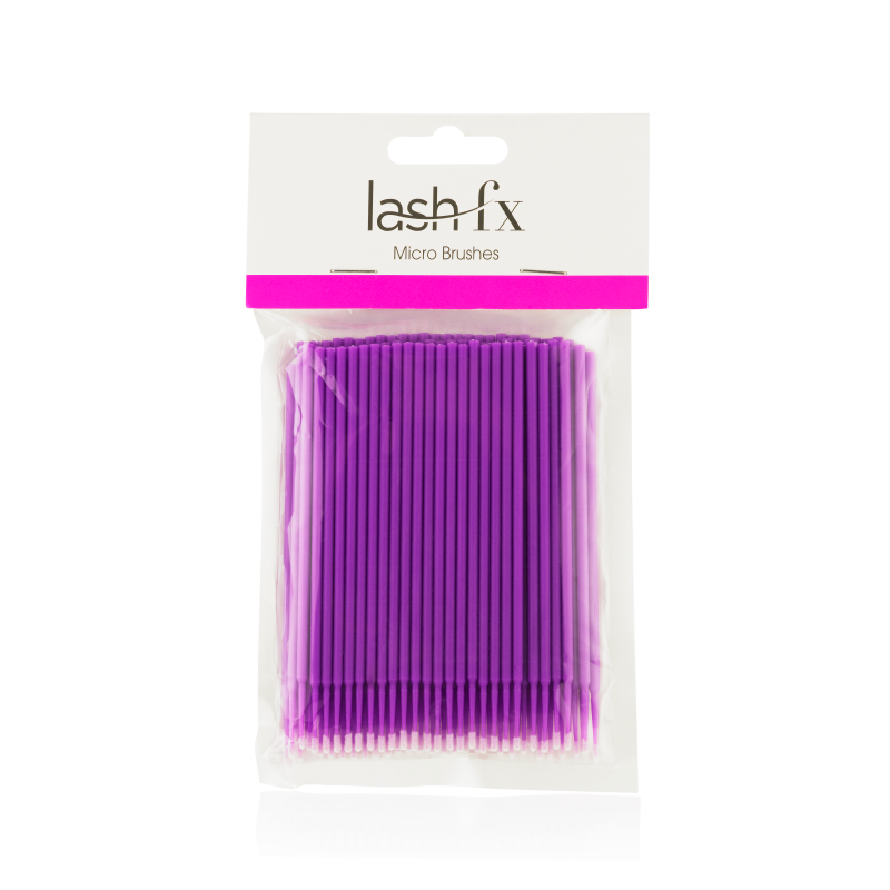 Lash FX Micro Brushes (Pack of 100)