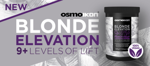 OSMO Ikon Blonde Elevation Violet Bleach 9+ with Bond Builder (500G)