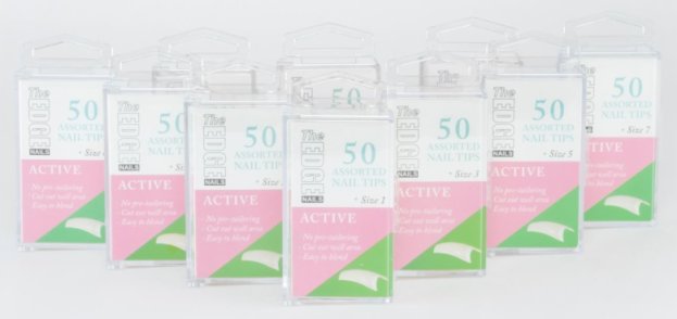 The Edge Active Nail Tips Size 10 (50)