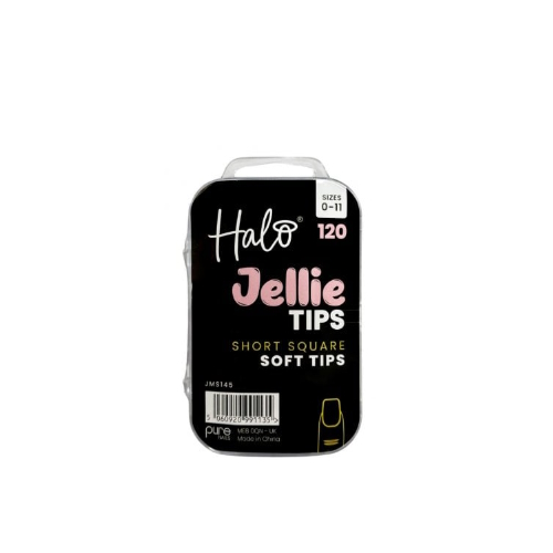 Halo Jellie Tips - Mixed Sizes - Short Square