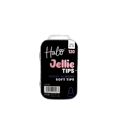 Halo Jellie Tips - Mixed Sizes - Medium Square Soft Tips
