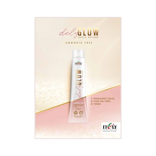 DelyGlow Permanent Hair Colour Shade Chart