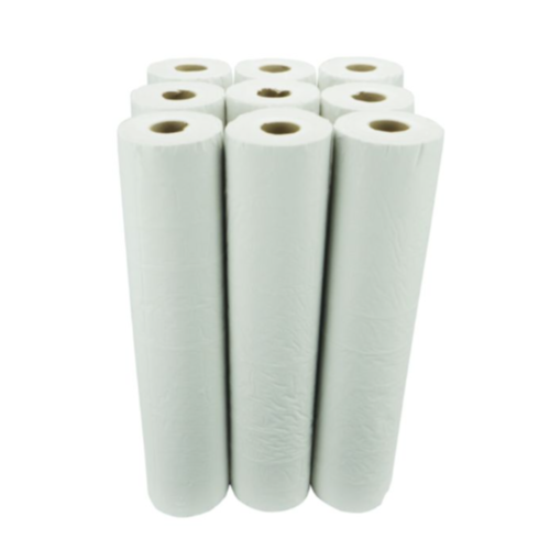 Essentials 2ply White Couch Roll 50cm x 50m