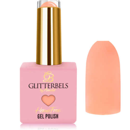 Glitterbels HEMA Free Gel Polish - Sandy Peaches 8ml