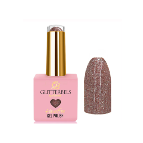 Glitterbels HEMA Free Gel Polish - Rose Diamond 8ml